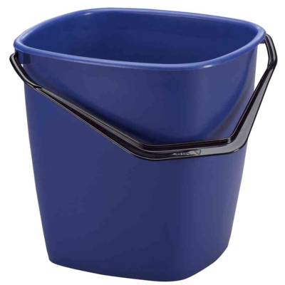 Seau de nettoyage, 9,5 litres, rectangulaire, bleu - DURABLE
