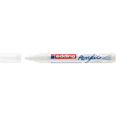 Marqueur Acrylique 5100 Blanc trafic Pointe Moyenne 2-3 mm - EDDING