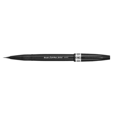 PentelArts Stylo pinceau Sign Pen Artist, gris - PENTEL ARTS