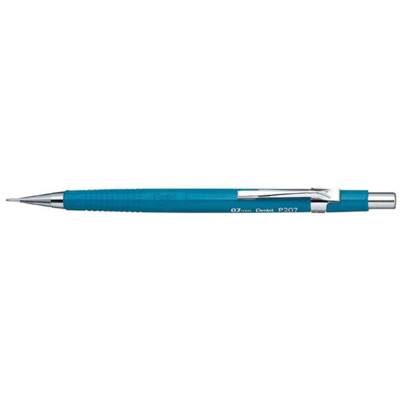 Portemines P 207 Canon métal Fixe 0,7 mm Bleu - PENTEL