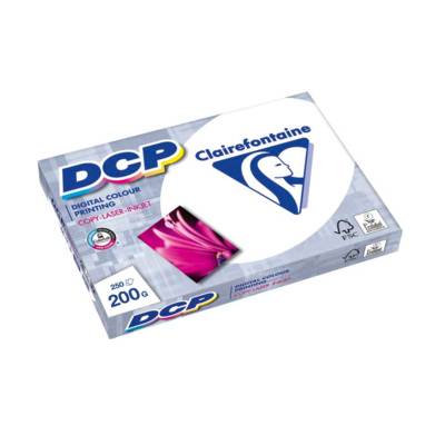 Ramette 250 Feuilles Papier Couleur A4 200 g Blanc 170 CIE - CLAIRALFA