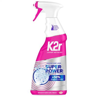 Pistolet Super Power 550ml - Détachant avant-lavage - K2R