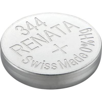 Pile bouton Silver Oxyde 344 / SR1136 SW 0% mercure - RENATA