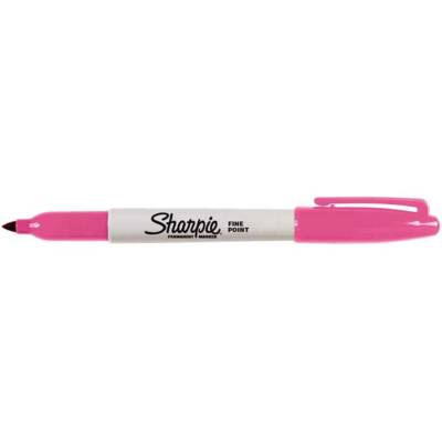 Marqueur permanent FINE Pointe Ronde Rose - SHARPIE