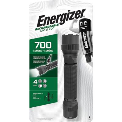 Lampe de Poche Tactique Rechargeable TAC R 700 incl. Li-Ion Accu - ENERGIZER