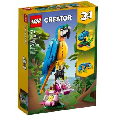 Creator 3-en-1 Le Perroquet Exotique - LEGO