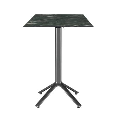 Mange-debout rabattable 60x60cm ardoise calypso - terrasse - RestooTab