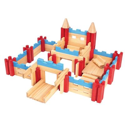 Jeux de Construction-Tecap Baril de Planchettes Architect - 120 Pieces - JEUJURA