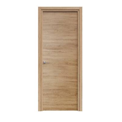 Bloc-porte alvéolaire SIANA décor chêne moyen Hui.72 à 100 mm - 204 x 73 cm - gauche poussant - Gedimat - MINGUELA