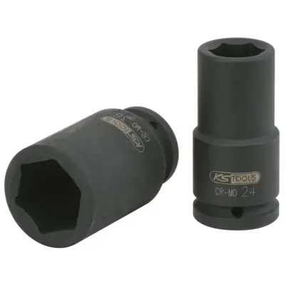Douilles longue à chocs 6 pans 3/4 - 29mm - KSTOOLS - 515.1429-E - Maxoutil