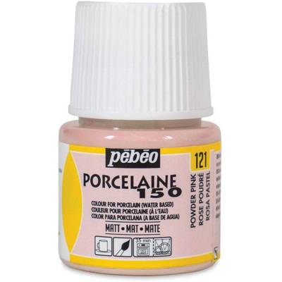 Flacon 45 ml Peinture P150 porcelaine Coloris Mat ROSE POUDRE - PÉBÉO