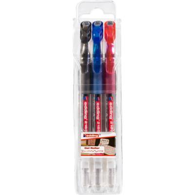 Roller à encre gel 2185 Etui de 3 standard 0,7 mm - EDDING