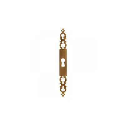 Entrée laiton patiné 195 mm 33 à chanfrein DUBOIS - 247192 - DUBOIS SAS
