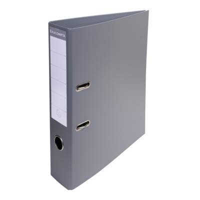 Classeur à Levier PVC Format A4 Dos de 70 mm Gris Souris - EXACOMPTA