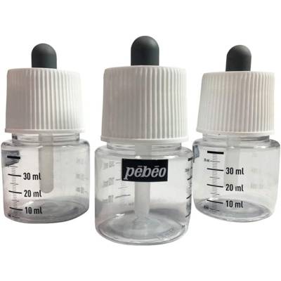 Kit 3 Flacons 45ml Gradués Vides pour Colorex - PÉBÉO