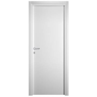 Bloc-porte pleine BERING décor blanc Hui.72 à 100 mm - 204 x 83 cm - Gedimat - SOGAL