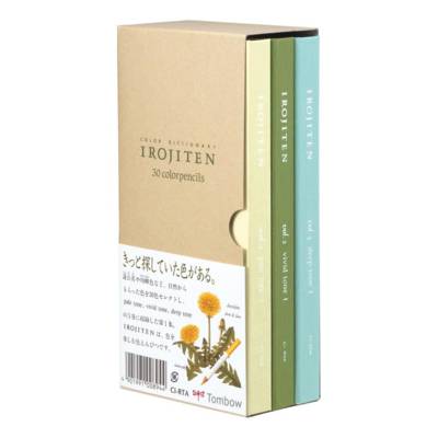 Boîte Collector 30 Crayons Irojiten Set Rainforest - TOMBOW