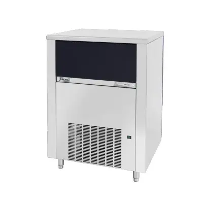 Machine à glaçons 158kg/24h + 65kg réserve - Glaçons pleins - Condenseur eau - CB1565W - Brema
