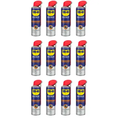 Dégraissant 500ml - WD40 Specialist - Efficacité immédiate - Lot de 12 - 33392 - WD-40 COMPANY