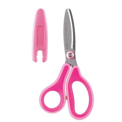 Ciseaux Enfants Fitcut Curve Fluorine-coated 145 mm Rose - PLUS JAPAN