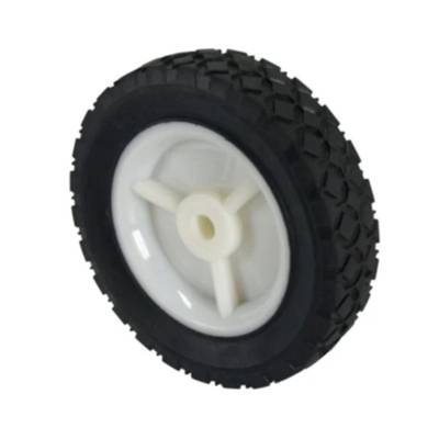 Roue tondeuse caoutchouc noir Ø50 mm alésage Ø12 mm - Gedimat - NORAIL