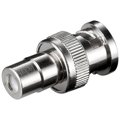 Adaptateur BNC - RCA (Cinch) Vidéo femelle Argent - GOOBAY
