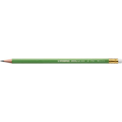 Crayon Graphite GREENGraph 100% FSC bout gomme HB - STABILO