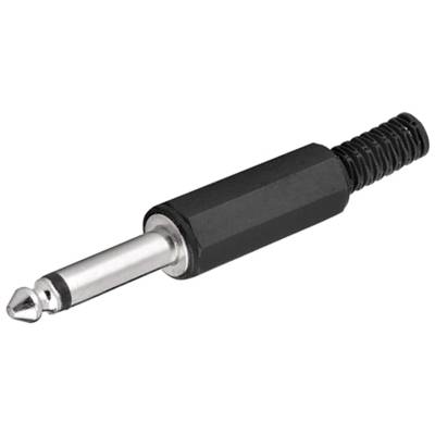 Fiche jack 6,35 mm (2 broches, mono) - GOOBAY