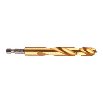 Foret métaux Shockwave HSS-G TiN Red Hex - Ø 12,5 x 128 mm - 1 pièce - MILWAUKEE - 48894728