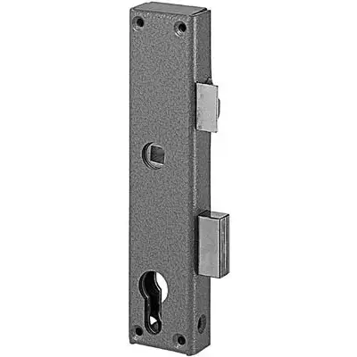 Coffre à plaquer DOM METALUX Droite 11/40 + Gâche - F111401010 - METALUX SAS