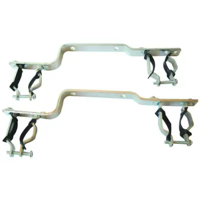 Jeu de 2 supports de collecteur métal 3/4 - AYOR WHS - SOMATHERM - 2066 - Maxoutil