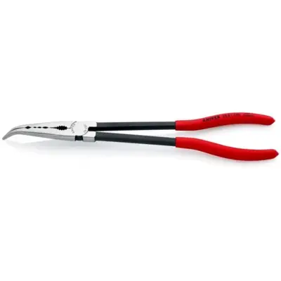 Pince à monter à profils transversaux KNIPPEX - Courbé - 280 mm - 28 81 280 - KNIPEX