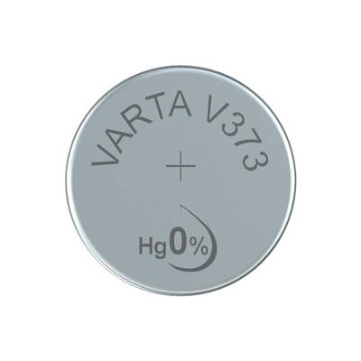 Pile oxyde argent pour montres V373 (SR68) 1,55 Volt - VARTA
