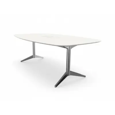Table de réunion blanche Hide Tech EFG 210x100 ALLISON 2 - OCCASION