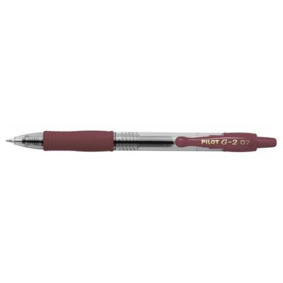 Stylo Roller G2 à encre gel et pointe rétractable de 0,7 mm caramel - PILOT