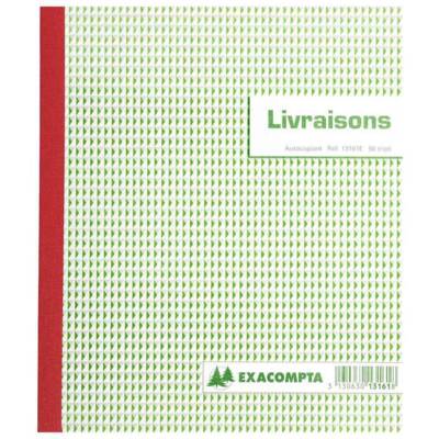 Manifold Livraisons 21x18cm 50 feuillets dupli autocopiants - EXACOMPTA