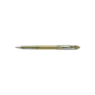 Roller encre gel métallique Slicci, Pointe 0,8 mm, Or - PENTEL