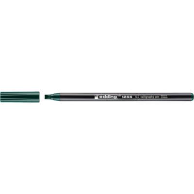 Feutre calligraphie 1255 vert bouteille (5.0) 5 mm - EDDING