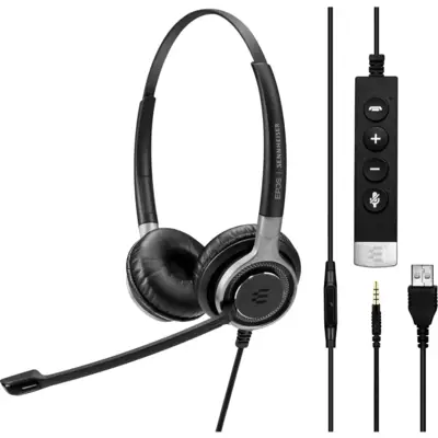Casque micro filaire jack Epos SC 665 reconditionné