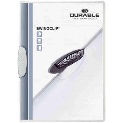 Chemise à clip SWINGCLIP, format A4, clip blanc - DURABLE