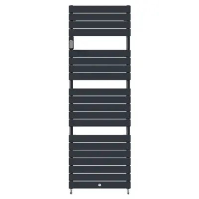 Radiateur sèche-serviettes Riviera 2 Eau chaude 861W Gris ardoise - THERMOR - 496110