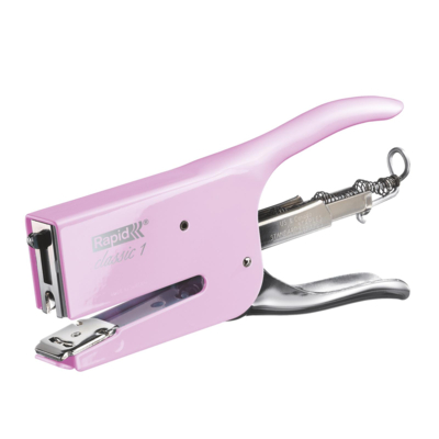 Pince agrafeuse Retro Classic K1 26/6-8 Rose Strawberry Cream - Rapid