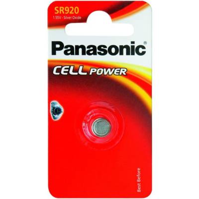 Pile Bouton Oxyde D'argent SR69 (SR920 EL) 370 / 371 1,55 V - PANASONIC