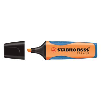 Surligneur BOSS SPLASH pointe 2 et 5 mm orange - STABILO