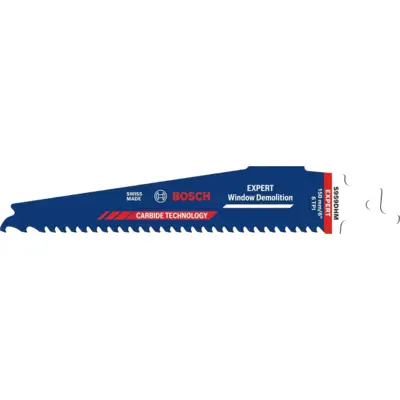 Boîte de 10 lames scie sabre expert carbure fenetre 150 mm S956DHM - BOSCH - 2608902329