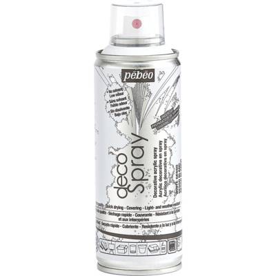 Aérosol 200ml Peinture DécoSpray GESSO BLANC - PÉBÉO