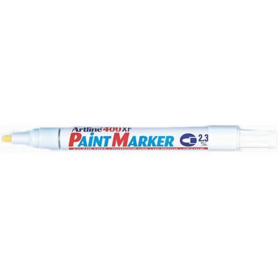 Marqueur Paint 400 XF permanent indélébile pointe conique 2,3 mm blanc - ARTLINE