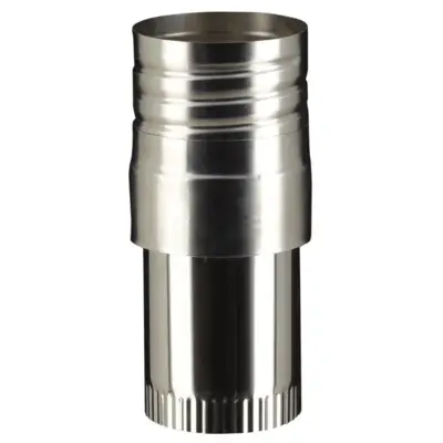 Raccord flexible à visser POUJOULAT RFV 130/130 EM - 45130152 - CHEMINEES POUJOULAT