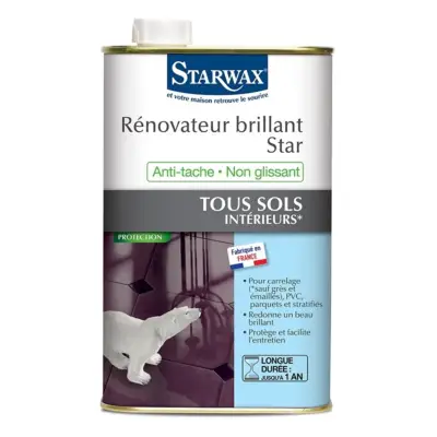 Rénovateur brillant STARWAX Longue durée - 1L - 292
