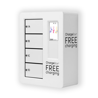 Borne de recharge murale 4 casiers Smart - ChargeBox France